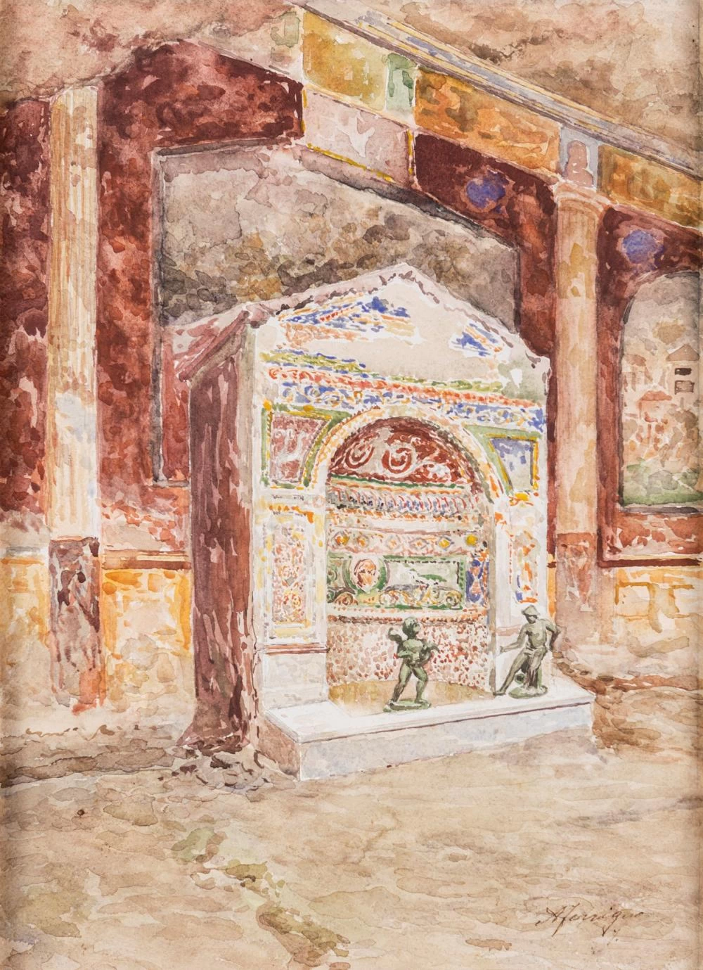 Veduta di Pompei 15